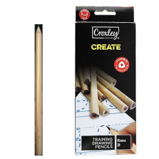 Croxley Jumbo Triangular Training Pencil - single 2B